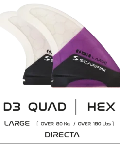 SCARFINI – Quad DIRECTA CARBON – Talla L (Futuros)