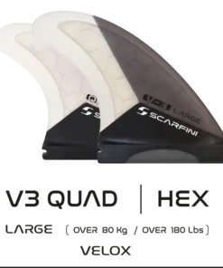 SCARFINI – Quad VELOX CARBON – Talla L (Futuros)