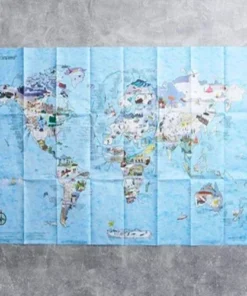 Mapas impresionantes – Mapa mundial – Nieve y esquí