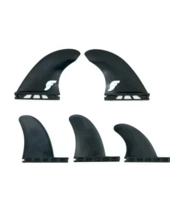 Stewart Surfboards – Juego de 5 quillas SCIMITAR – Futures – Negro