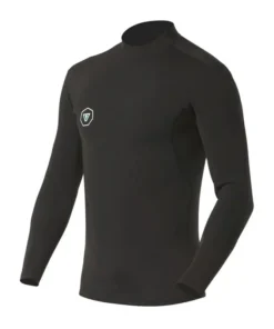 VISSLA – Chaqueta 7SEAS de manga larga con cremallera trasera – 1MM – Negro
