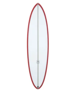 Tablas de surf ALOHA – Twin Pin 7’2 (PU) PVCP Futures – Rojo