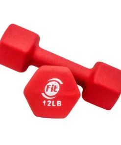 Mancuerna Ha Neopreno Hexagonal 12Lb