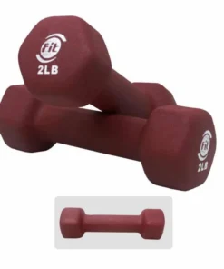 Set Mancuernas Hexagonales Neopreno 2 LB SportFitness 071663