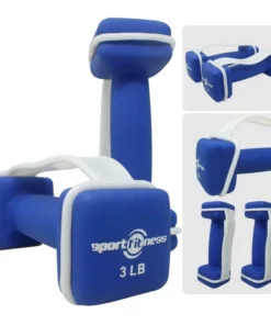 Set Mancuernas Neopreno 3LB Sportfitness 070244