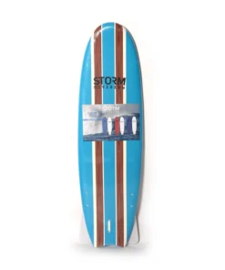 STORM DIVISION – Jetty Softboard – Tabla de surf de espuma – 5’8 – Azul