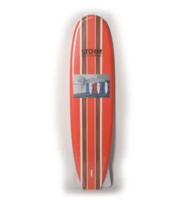 STORM DIVISION – Jetty Softboard – Tabla de surf de espuma – 7’0 – Rojo