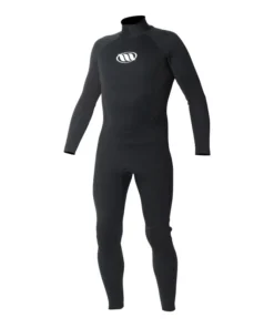 WEST – ENFORCER 3/2mm GBS Backzip Traje de surf de cuerpo entero para hombre – Negro