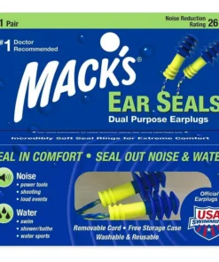 MACK’S EARPLUGS – Sellos para los oídos – 1 par