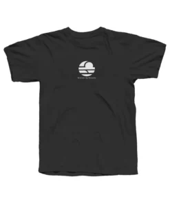 Camiseta con logo MITSVEN – Negro