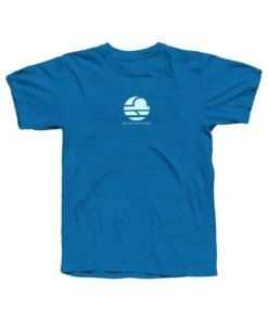 Camiseta con logo MITSVEN – Azul