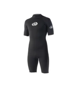 STORM – Traje de surf junior – Shorty 2/2mm – Cremallera trasera – Negro
