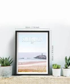 MAPAS IMPRESIONANTES – Póster – Scheveningen
