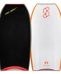 Science Bodyboard – Style Loaded F4 Quad Vent PP – Black / White