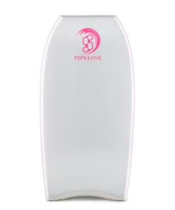 SCIENCE Bodyboard – Pipe Stringer (PE) – White / Grey