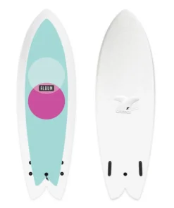 ALBUM Surfboards – Presto Fish 5’7 Soft Top – B-Stock – Seafoam