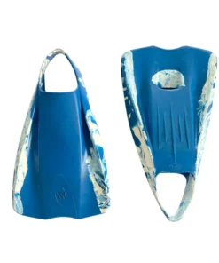 POD – PF1- Aletas de bodyboard – Marble – Blue / White
