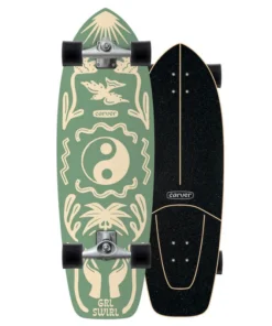 CARVER x GRL SWIRL CX Collab – Surf Skate Completo – 31 Inch