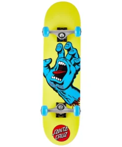 Santa Cruz – Skateboard Complete 7.75 x 30 – Screaming Hand – Yellow