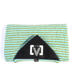 VICTORY – Funda calcetín de surf – Retro / Fish / Hybrid – 5’10 – Azul