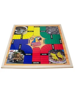Parques Madera Magnético Doble 4 Escalera