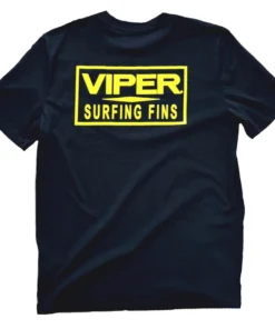 VIPER FINS – Classic Logo Tshirt – Black