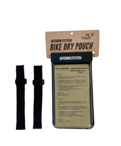 OUTDOOR SYSTEM – Bolsa impermeable para bicicleta de TPU con cierre hermético