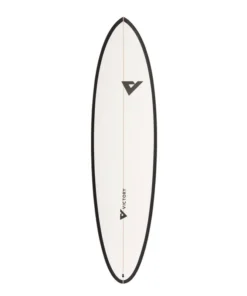 Victory Surfboards – Midlength – Epoxy – Futures – Matt Black / White