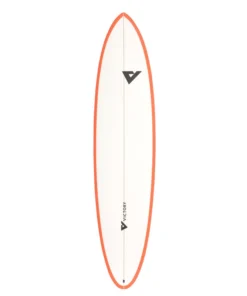 Victory Surfboards – Midlength – Epoxy – Futures – Matt Orange / White