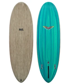DICK VAN STRAALEN – DVS Micro Egg – Flax (Epoxy) 6’6 – FCSII 2+1