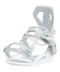 SP BINDINGS – Fijaciones de snowboard – BASE 2026 (Acceso Trasero) – Blanco