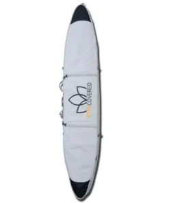 STAY COVERED – Funda de viaje doble para tablas de surf Gun – 10’6 – Gris