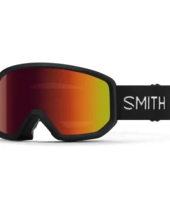 SMITH – Snowboard Goggle – Transfer – Black / Red Sol-X Mirror