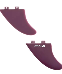 VICTORY – Quillas twin – Fiberglass – Compatible con FCS – Plum