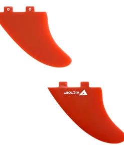 VICTORY – Quillas twin – Fiberglass – Compatible con FCS – Red