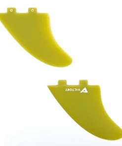 VICTORY – Quillas twin – Fiberglass – Compatible con FCS – Yellow