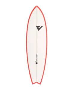 Victory Surfboards – Long Fish – Epoxy – Futures – Matt Red / White