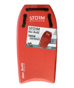 STORM – Bodyboard Tandem Wave Buddy – Red