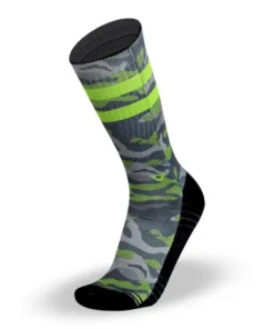 Calcetines LitheApparel Lime Camo