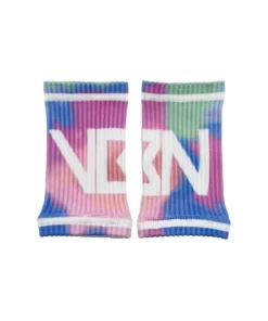 Muñequeras de tela flexible Tie Dye