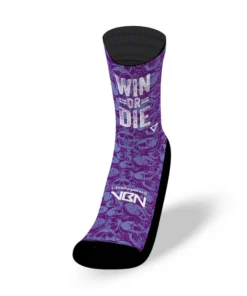 Calcetines WIN OR DIE Calaveras (unisex)