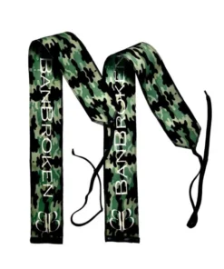 Muñequeras de tela ajustable Camo Banbroken