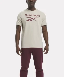 Camiseta Reebok BIG LOGO Beige