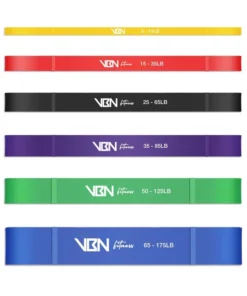 Pack bandas de resistencia de Látex (5 – 175 lbs)
