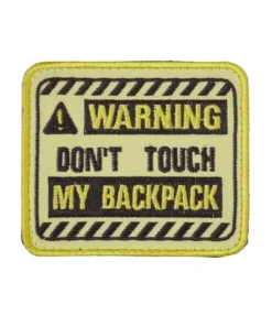 Parche Don’t touch my backpack