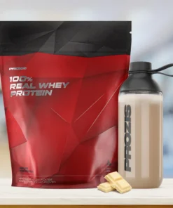 Proteína concentrada Prozis Whey (1Kg) – Chocolate Blanco