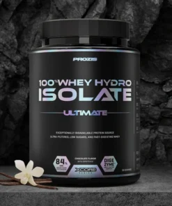 Proteina aislada Prozis 100% Whey Hydro – Ultimate Series (1814 g) – Vainilla