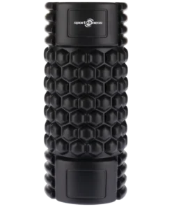 Foam Roller de Espuma Grabado Profundo Negro