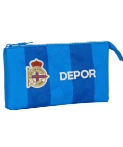 PORTATODO TRIPLE REAL DEPORTIVO DE LA CORUÑA – AZUL