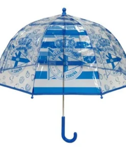 PARAGUAS INFANTIL DEPORTIVO DE LA CORUÑA – TRANSPARENTE